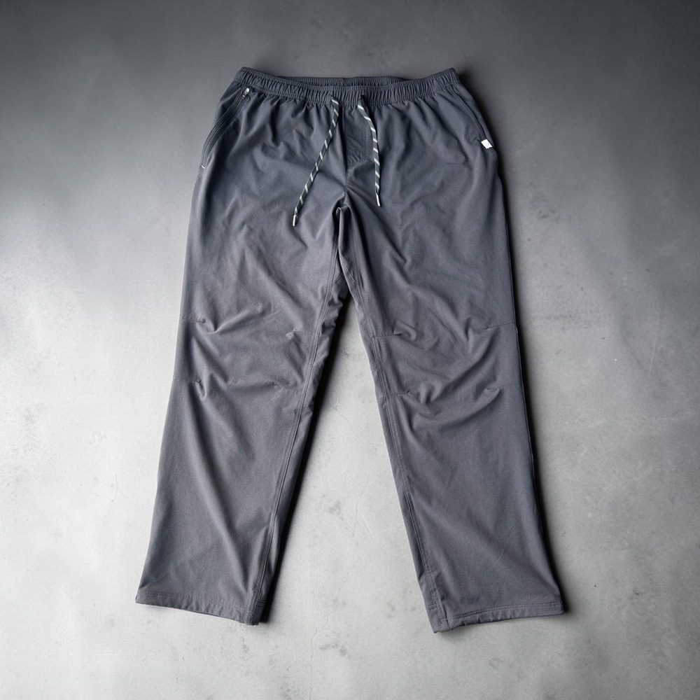 L.L. Bean Multisport Lined Pants Men XL 30 Jersey Lining Hiking Trail Charcoal